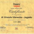 Certyfikat Dentsply - kurs z zakresu endodoncji (najnowsze metody, narzedzia,  materiay) 