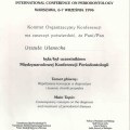 Midzynarodowa Konferencja Periodontologi - Wsplczesne koncepcje w diagnostyce i leczeniu chorb przyzbia 